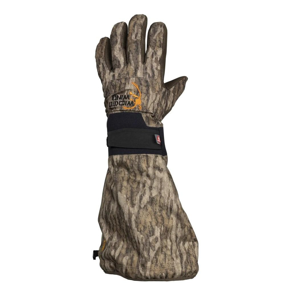 Browning Mossy Oak Bottomland Waterproof Decoy Gauntlet Glove XL