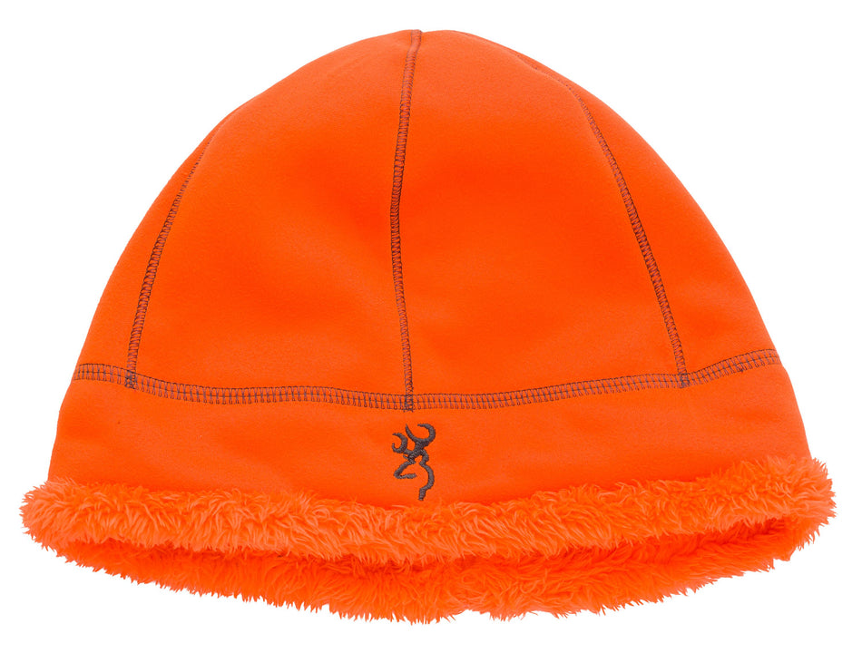 Browning Wicked Wings Warm Highpile Beanie Blaze One Size