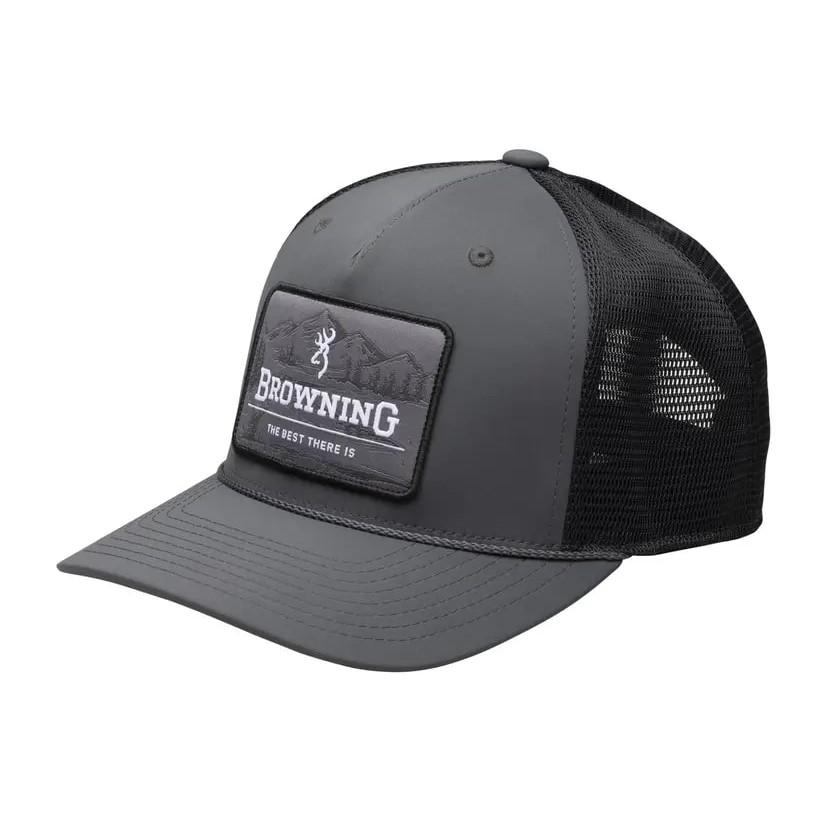 Browning Homestead Snap Closure Mid Profile Cap in Charcoal