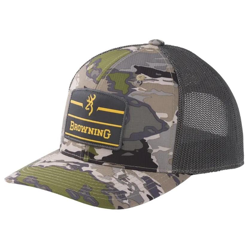 Browning Primer Ovix Camo Hunting Cap Mid Profile Mesh Back