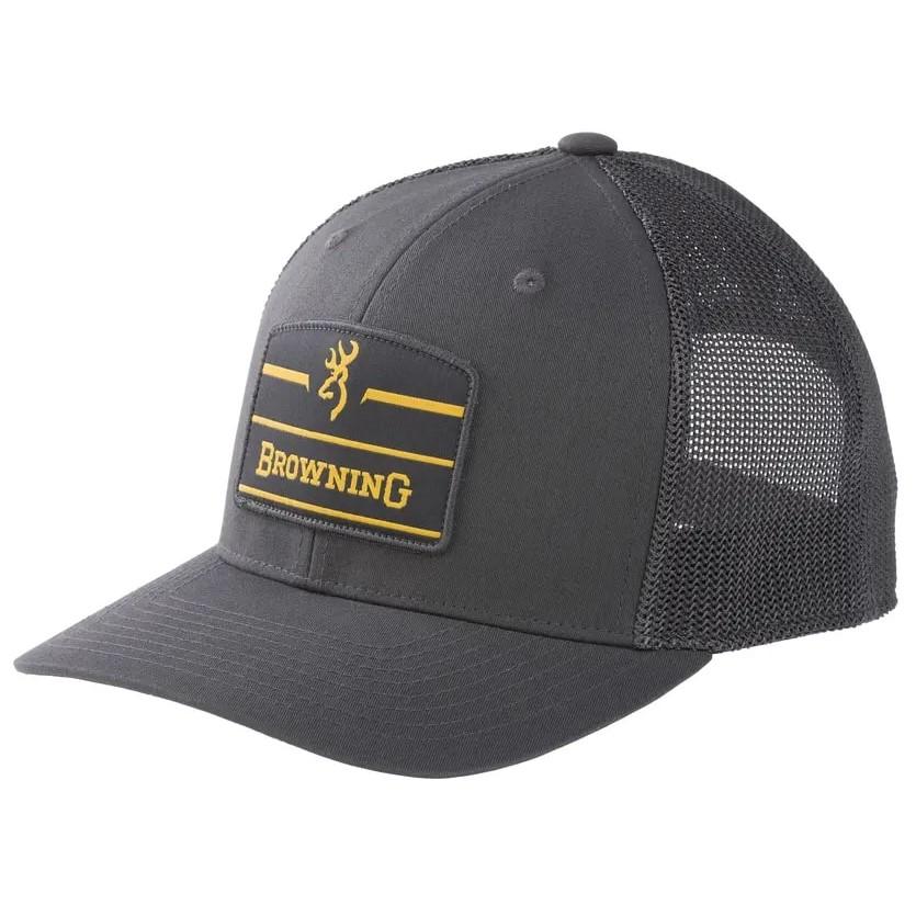 Browning Primer Cap Carbon Hunting Hat - Breathable Mesh Back