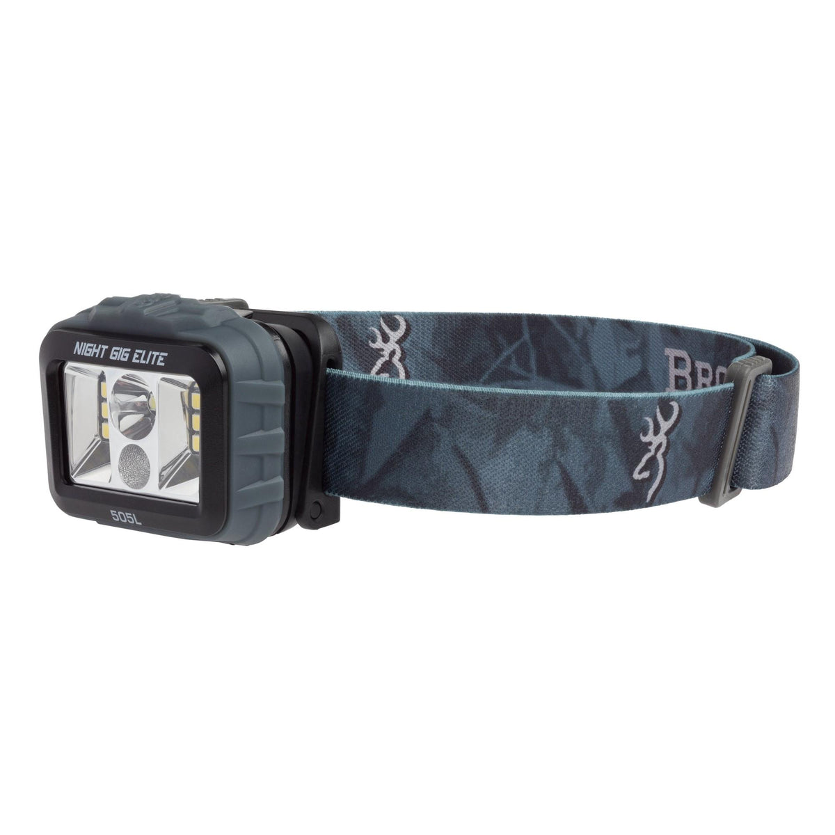 Browning Night Gig Elite Headlamp Blue 25-505 Lumens with 180-Degree Coverage