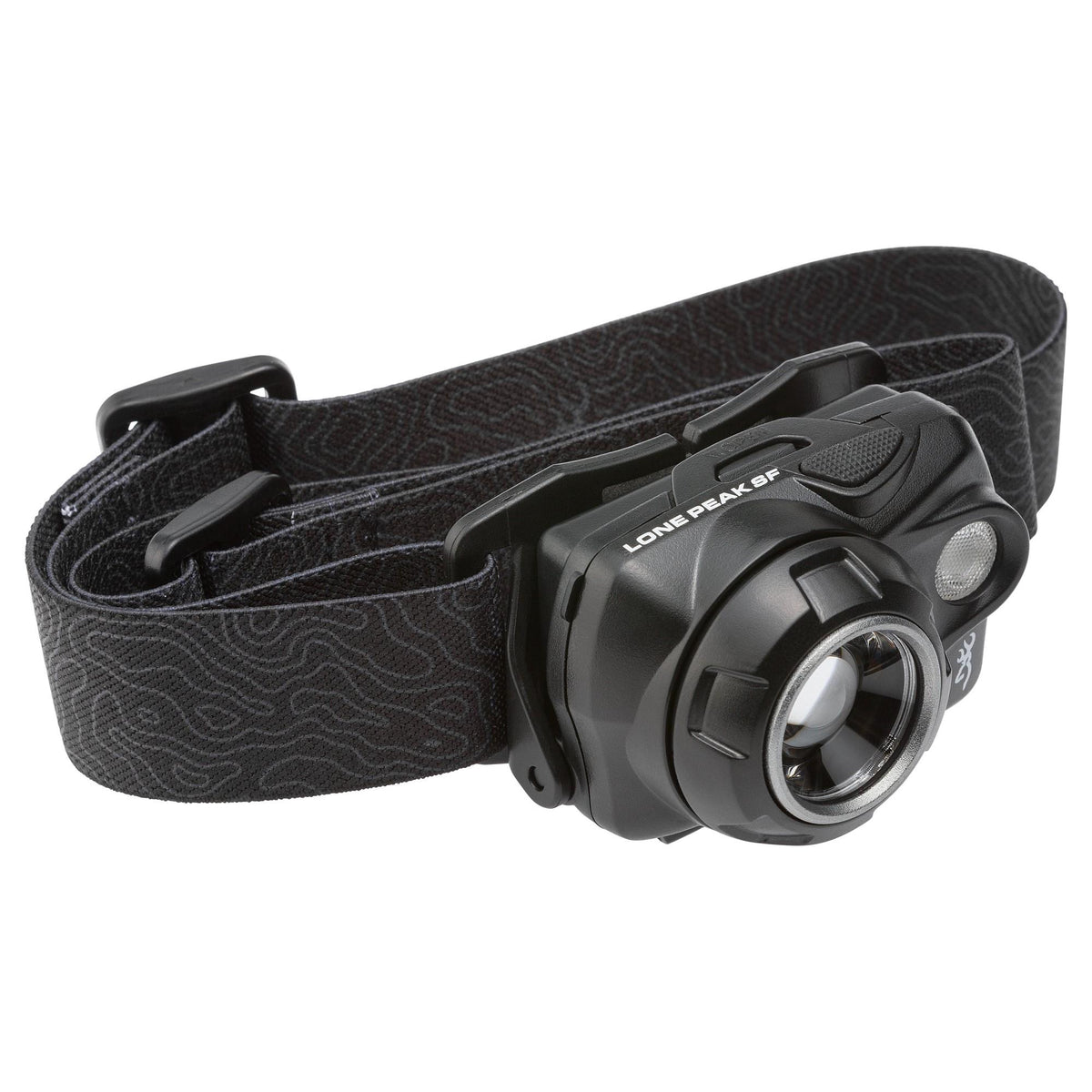Browning Lone Peak SF 550-Lumen LED Headlamp Black Rechargeable
