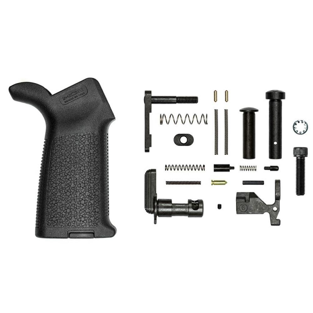 M4E1 MOE AR Lower Parts Kit Minus FCG Black Finish