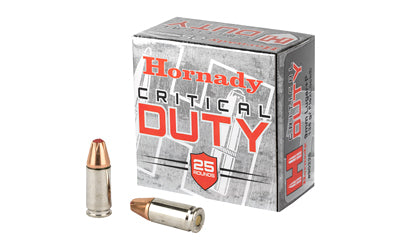 Hornady Critical Duty +P FlexLock Duty Hornady FlexLock 135 Grain 9mm Luger/Parabellum 1110 fps 090255902266