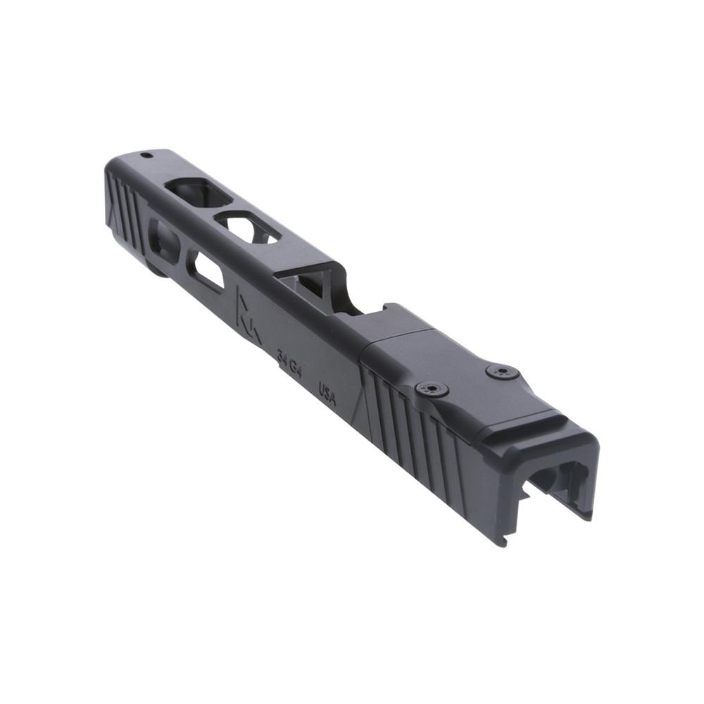Rival Arms Match-Grade Slide Glock 34 Gen 4 A1 RMR Cut Black QPQ