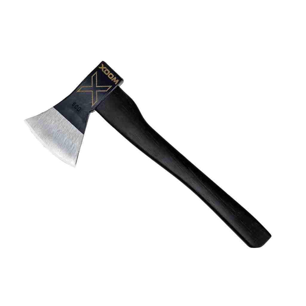 WOOX Thunderbird Black Throwing Axe with Hickory Handle