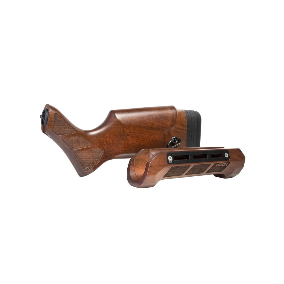WOOX Gladiatore Mossberg 500 Replacement Walnut Stock and Forend Kit 6.75 Inch Action Tube