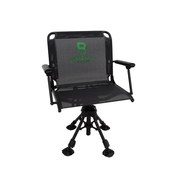 Barronett Blinds Wide 360-Degree Swivel Hunting Chair Black