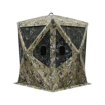 Barronett Blinds Big Mike Ground Blind Zipperless Windows Crater Thrive Camo