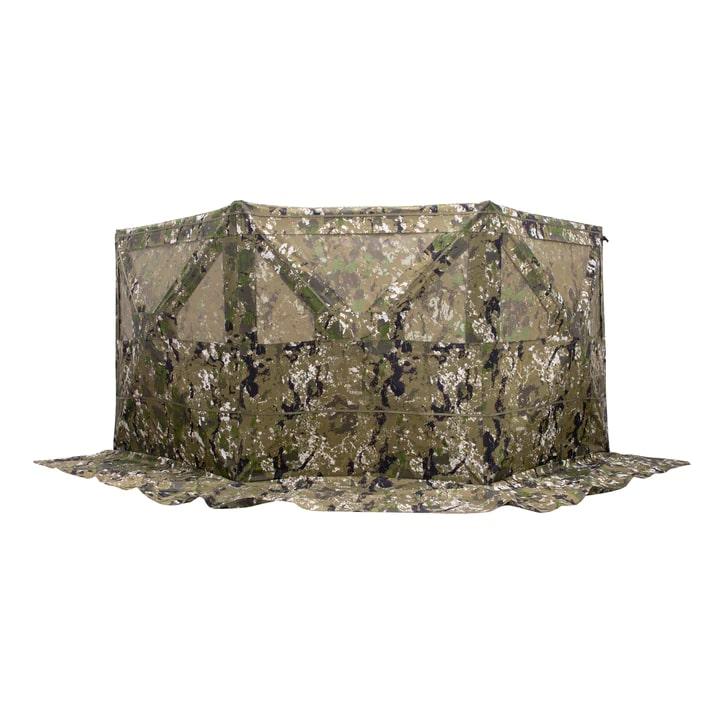 Barronett Blinds Face-Off Panel Blind with 1-Way Fabric Windows Crater Thrive Camo