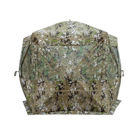 Barronett Hi-Five Pentagon Hub Blind with 1-Way Fabric - Thrive Camo