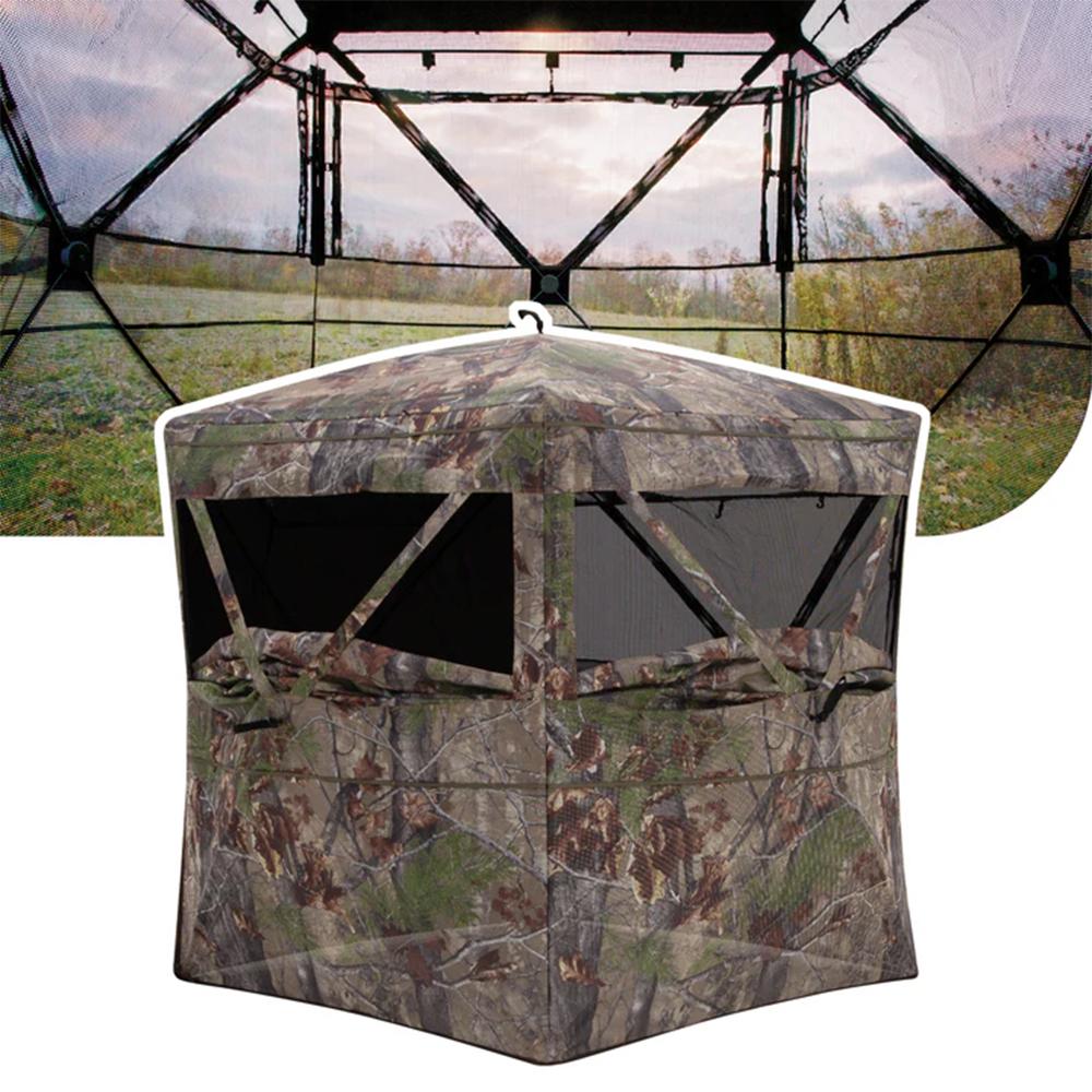 Barronett Blinds Insight 270-Degree View Ground Blind Bloodtrail Backwoods Camo