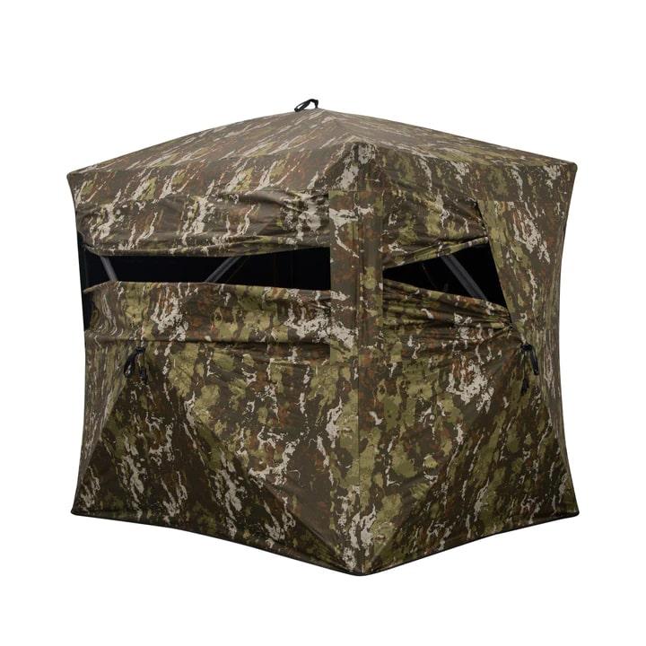 Barronett Blinds Wide Side 95 Hub Blind Panoramic Window Crater Harvest Camo