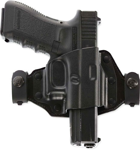 Galco Quick Slide OWB Belt Holster RH S&W M&P 9/40 Black