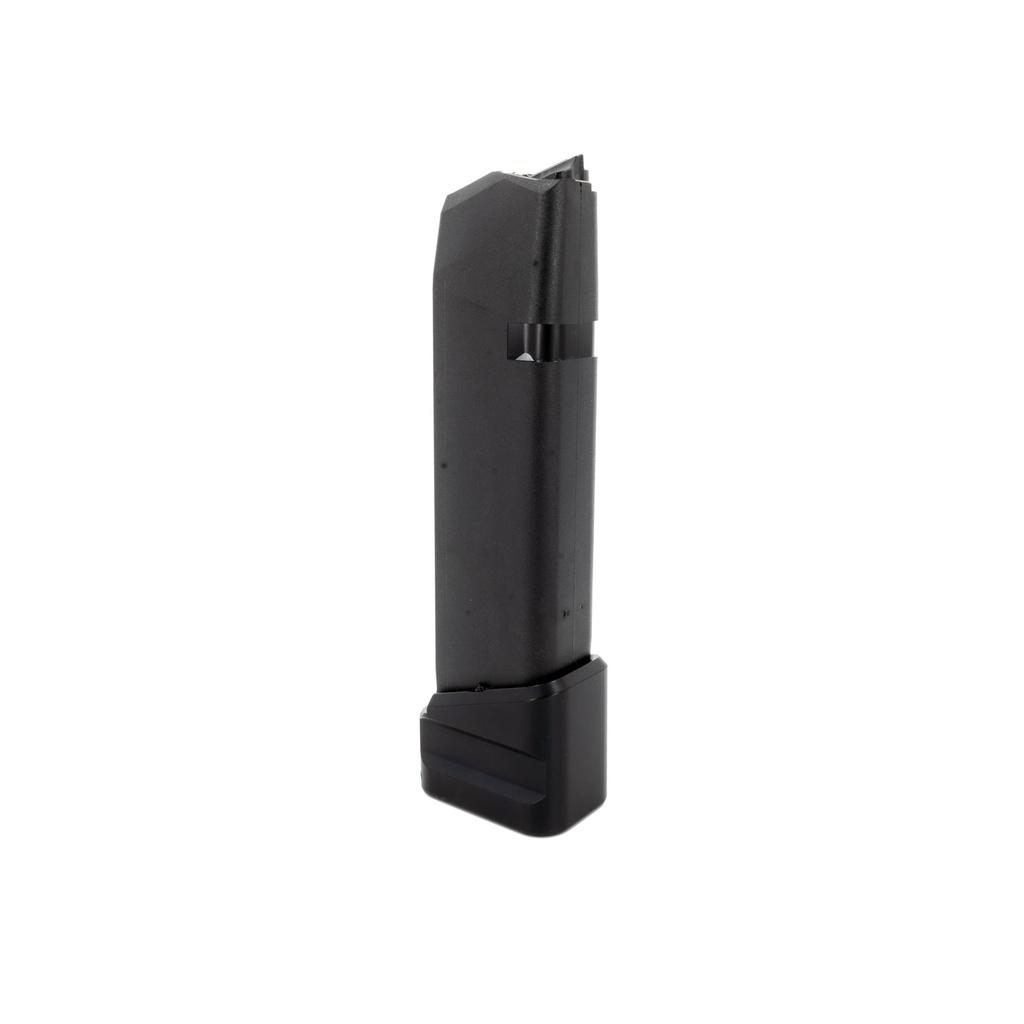 Shield Arms 9mm Glock 17 Magazine +5 Round Extension Black Anodized 22/rd