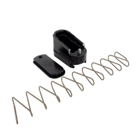 Shield Arms Glock 43 9mm Magazine Floor Plate Extension +2 Rounds Black