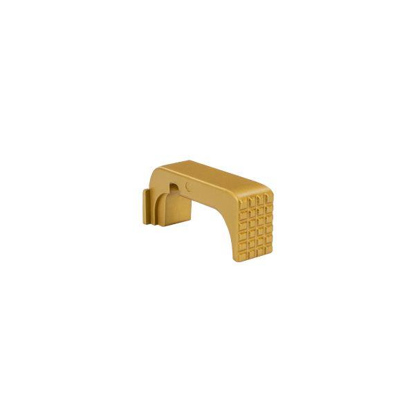 Shield Arms Glock 43X/48 Ambidextrous Steel Magazine Release Gold