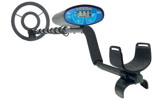Bounty Hunter Quick Silver Metal Detector Squelch-Tech Automatic Ground Balance