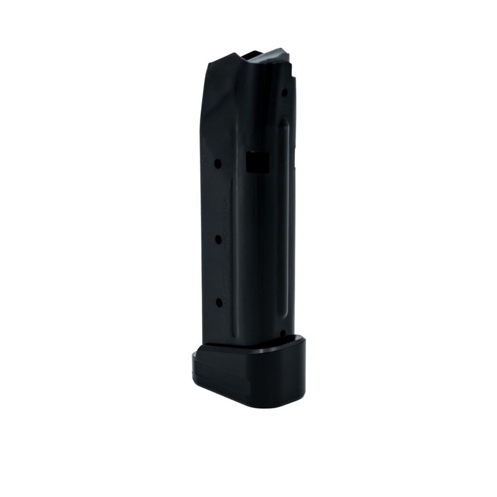Shield Arms S15 Gen 3 Nitrocarb 9mm Handgun Magazine with Anodized +2 Extension Black 15/rd