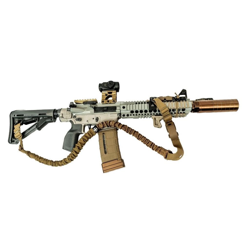Shield Arms Mountain Partisan Quick-Adjust Rifle Sling Montana Mud Kevlar Loops
