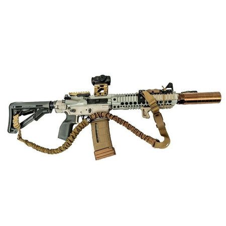 Shield Arms Mountain Partisan Quick-Adjust Rifle Sling Montana Mud Kevlar Loops