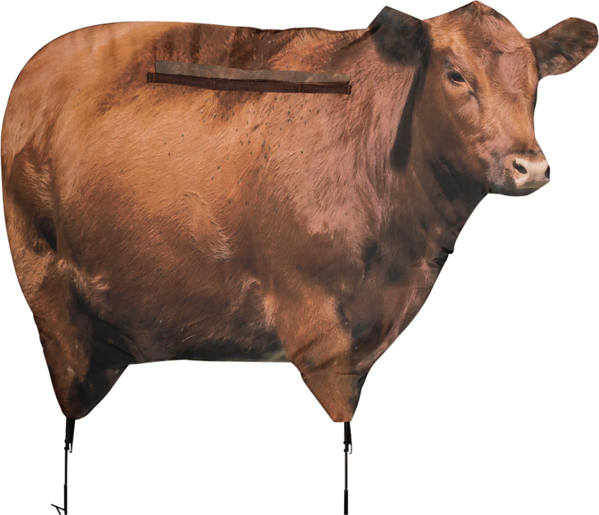 Montana Decoy Co Moo Cow Big Red Stalking Decoy with See-Through Mesh