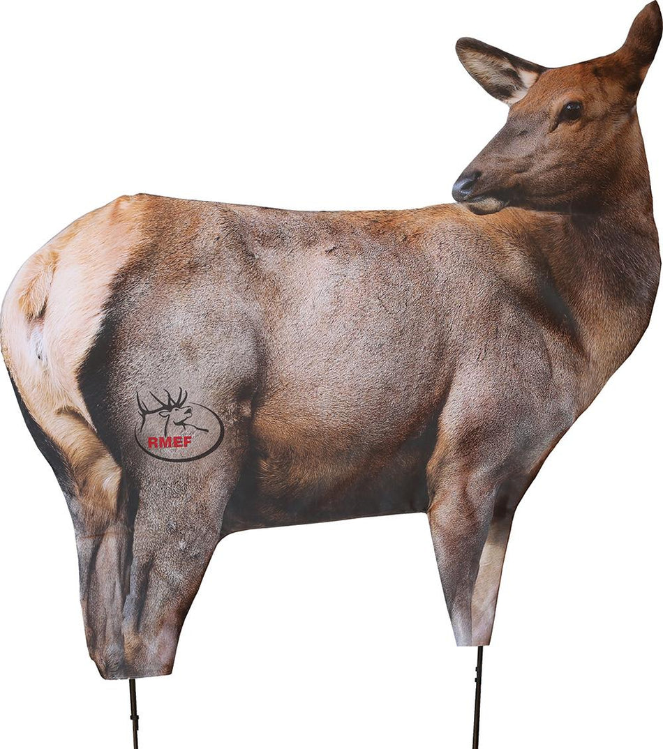 Montana Decoy RMEF Cow Elk Decoy Full Size 48x50 Folds to 17x15 with Stakes