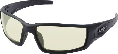 Howard Leight Hypershock Protective Glasses Amber Lens Black Frame
