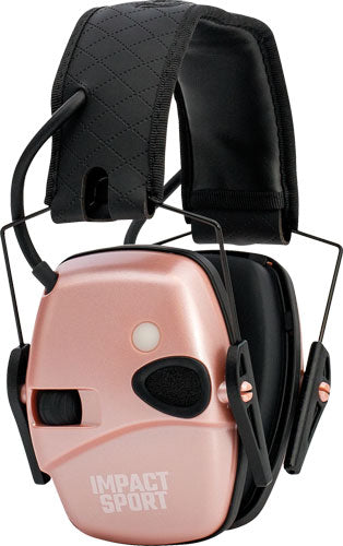 Howard Leight Impact Sport Bluetooth Youth Earmuffs Rose Pink