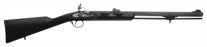 Traditions Deerhunter 50 Caliber Flintlock 24" Blued Octagonal Barrel Synthetic Muzzleloader
