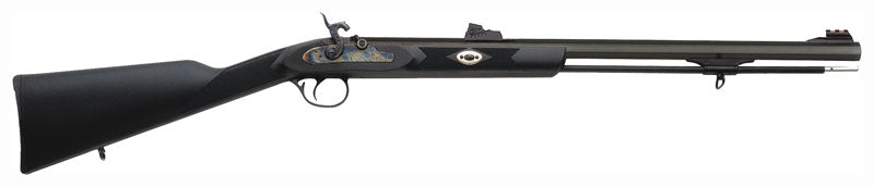 Traditions Deerhunter 50 Caliber Percussion 24" Blued Octagonal Barrel Synthetic Stock Rifle