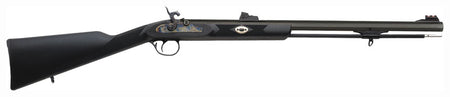 Traditions Deerhunter 50 Caliber Percussion 24" Blued Octagonal Barrel Synthetic Stock Rifle