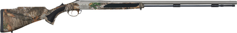 Traditions Vortek StrikerFire 45 Cal Muzzleloader Stainless Steel Cerakote Realtree Edge Stock