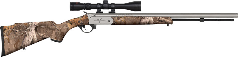 Traditions Buckstalker XT .50 Cal SS Cerakote Next Wyld Camo with 3-9X40 Optic