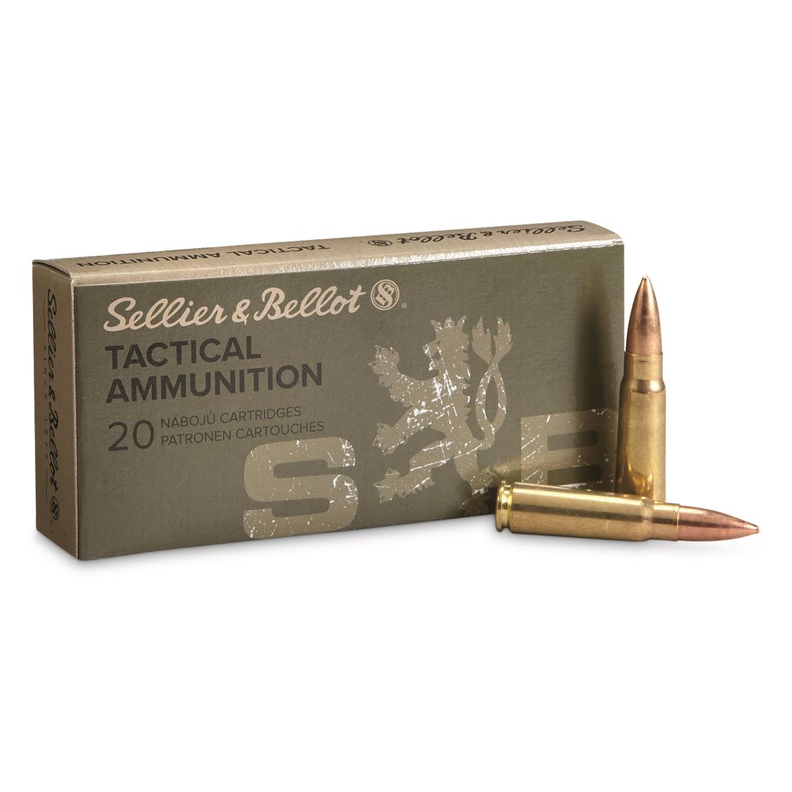 Sellier and Bellot Rifle 7.62x39mm 123 Gr FMJ 2