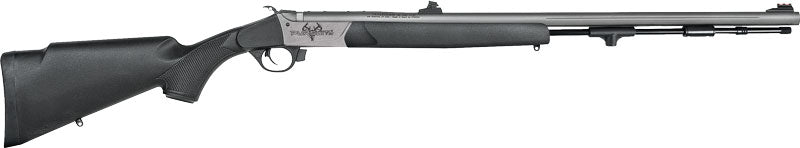 Traditions Pursuit XT 50 Caliber 26" SS Cerakote Finish Black Stock With Sights Muzzleloader