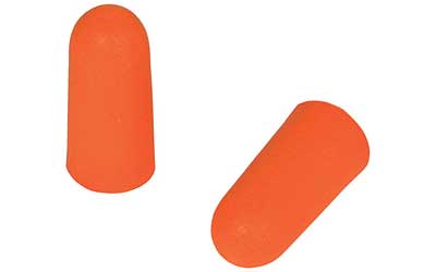 Radians Shooting Ear Plugs, Orange Tapered Foam, NRR 32, 500 Count FP70-B500