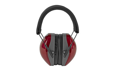 Radians Terminator Folding Shooting Earmuff, Red, 29 NRR TR0360CS