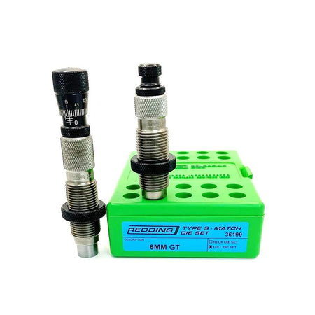 Redding Type S-Match 6mm GT Full Length Resizing and Seating Die Set