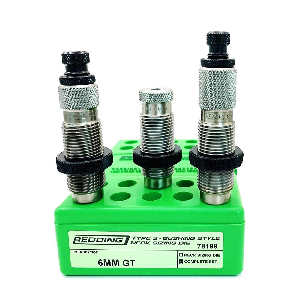 Redding Type-S Neck Sizing 3-Die Set for 6mm GT