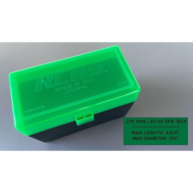 RCBS .270 Win 50-Round Impact-Resistant Ammo Box