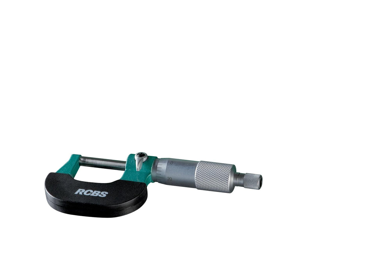 RCBS Vernier Micrometer 0 to 1-Inch Precision Reloading Tool