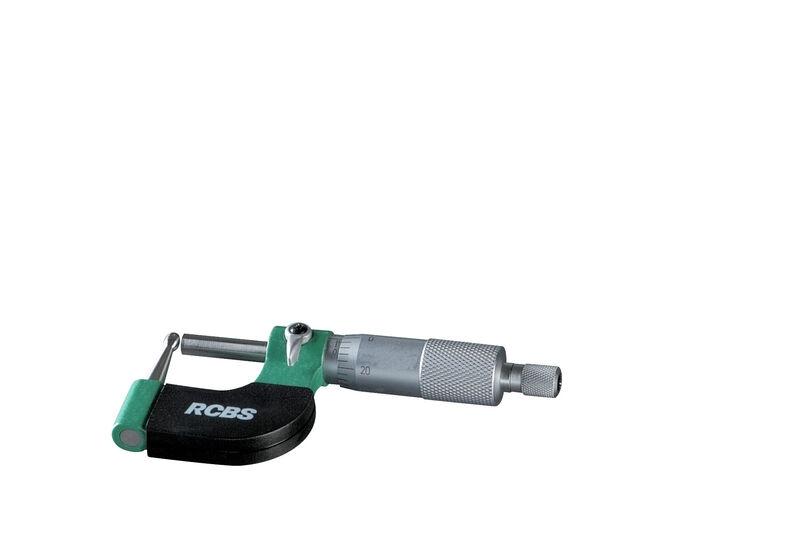 RCBS Vernier Ball Micrometer 0 to 1 Inch Precision Reloading Tool