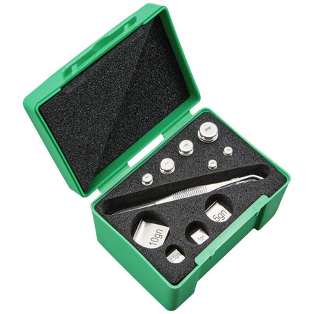 RCBS Deluxe Reloading Scale Check Weight Set 510.5 Grain with Forceps
