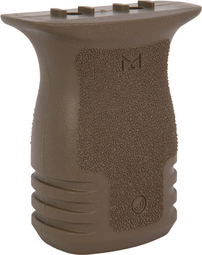 MFT React Compact M-LOK Vertical Grip Direct Connect Sand/Dark Earth