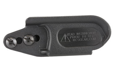 RCS VanGuard 2 Trigger Guard IWB Holster Basic Kit, Glock 42/43, 1.5" Overhook, Ambidextrous, Black Kydex