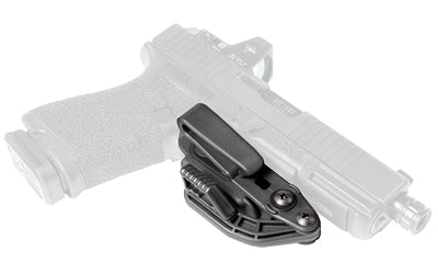 RCS VanGuard 2 Advanced Trigger Guard IWB Holster + Claw, Gen 3-5 Glock 17/19/22/26/45, 1.5" Overhook, Black