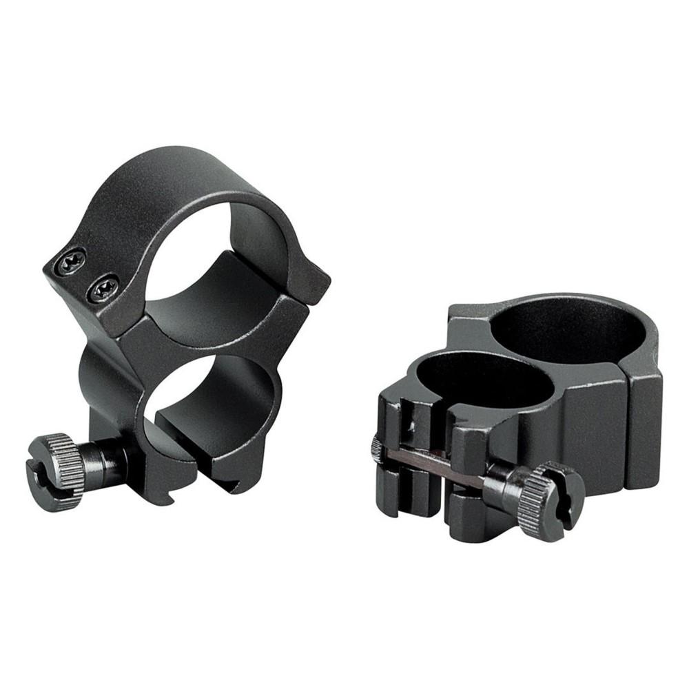 Redfield .22 Cal 3/8" Dovetail See-Thru Riflescope Rings Black 2-Count