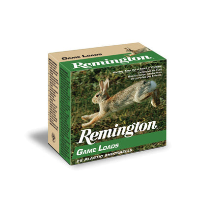 Remington 20028 Game Load Hunting 12 Gauge 2.75" 1oz 6 Shot 1290 fps 047700039602